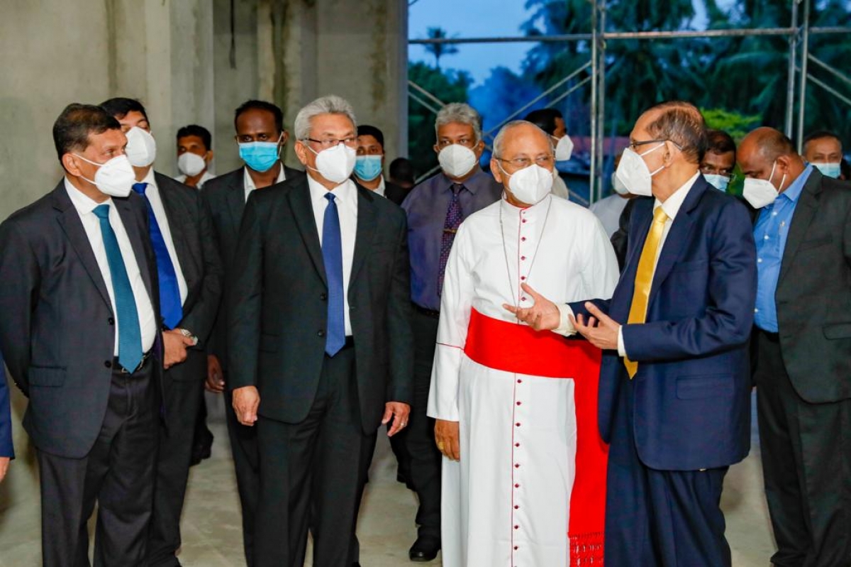 His Excellency the President Visits  BCI Campus in Negombo The first registered undergraduate of BCI Campus, inducted by His Excellency the President