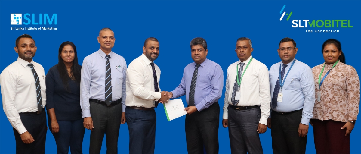 SLT Training Centre and SLIM sign landmark agreement to develop nation’s sales workforce